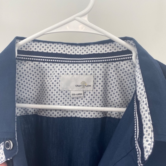 Men’s Craft + Flow short sleeve shirt Size XXXL - Picture 9 of 11